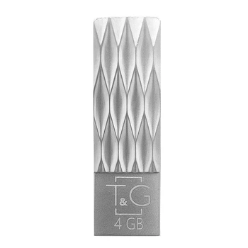 Флеш накопитель USB 4Gb T G Metal TG103, серебристый, USB 2.0 (TG103-4G)