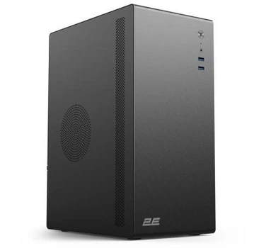 Корпус 2E Credo V200B, чорний, 400 Вт, Mini Tower, Micro ATX/Mini ITX, 2xUSB 3.0, макс. CPU - 140 мм/VGA - 250 мм, 1x80 мм
