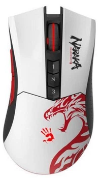 Мышь Bloody R90 Plus Naraka, Wireless+USB, 5000 cpi, Bloody, metal feet, подсветка