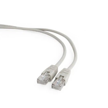 Патч-корд 5 м, UTP, Grey, Cablexpert, Cat.5e, CCA, PVC (PP12-5M)