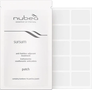Стимулирующие патчи против выпадения волос Nubea Sursum Anti-Hairloss Adjuvant Patch 30 шт