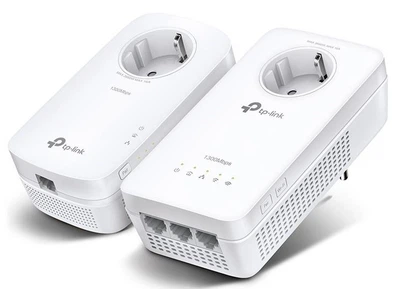 Комплект Адаптерiв Powerline TL-WPA8631PKIT AV1300, AC1200, (TL-WPA8631P 1шт, TL-PA8010P 1шт TP-Link (teh0018061)