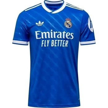 Футболка Реал Мадрид (Real Madrid) 2025-2026 резервна синьо-біла M F0407