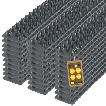 Шипи для відлякування птахів Kadax Tosta 30 шт Сірі (K4484)