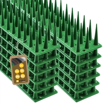 Шипи для відлякування птахів Kadax Arcas 12 шт Зелені (K7615)