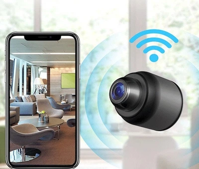 Міні Wi-Fi IP камера X5 акумуляторна, з об'єктивом 160°, нічним баченням, детектором руху, віддалений APP