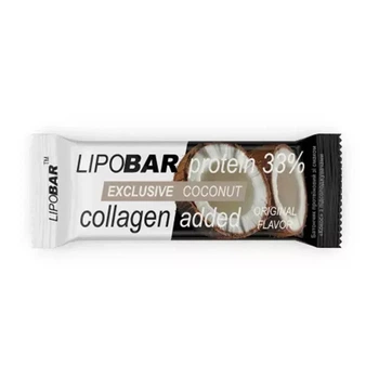 Протеїновий батончик без цукру, Lipo Bar exclusive, 50 грам (Кокос)