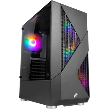 Корпус 1stPlayer F3-A-BK-4F1 Black [134420]