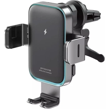 Автодержатель с беспроводной зарядкой Proove Triple Clamp Pro 15W (WHTP15010004) [136224]