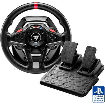 Игровой руль с педалями Thrustmaster PC/PS4/PS5 T128 Wheel with Pedals (4160781) [88007]