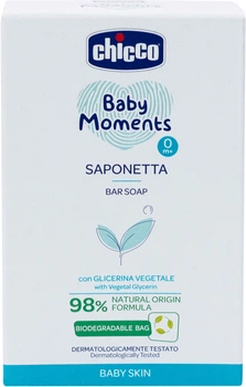 Мило дитяче Chicco Baby Moments М'яка піна 100 г (10398.00)