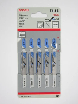 Пилки для лобзика Bosch T118B HSS по металу 5шт
