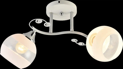 Декоративная люстра INTEREES IS XA1458B/2 WH+CR