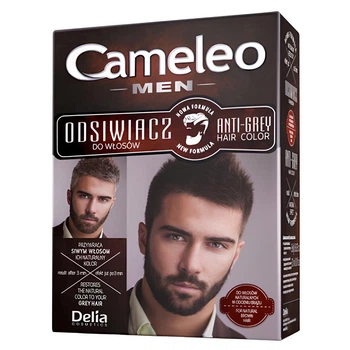 Антиседин для мужчин шатенов Delia Cameleo Men 2*8+30 мл