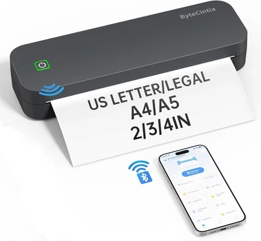 Портативний бездротовий термопринтер ByteCintia D80 Black (R4540131820250)