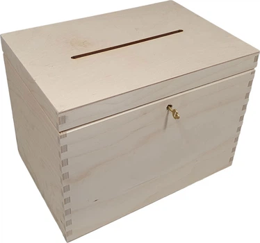 Дерев'яна коробка для конвертів  Playwood із замком SL1014 (8719348014496)