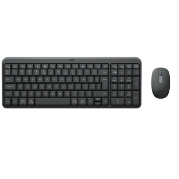 Комплект (клавиатура, мышь) беспроводной Logitech MK250 Graphite (920-013823)