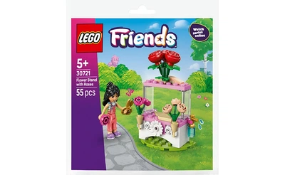Конструктор LEGO Квітковий кіоск із трояндами 55 деталей (30721)