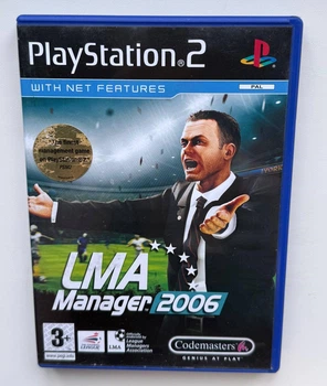 Диск для PlayStation 2 - LMA Manager 2006, английская версия, Б/У