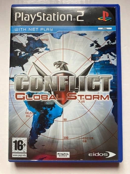 Диск для PlayStation 2 - Conflict Global Storm, английская версия, Б/У