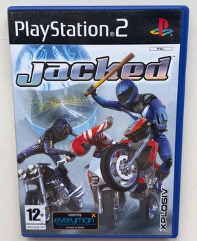 Диск для PlayStation 2 - Jacked, английская версия, Б/У