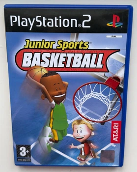 Диск для PlayStation 2 - Junior Sports Basketball, английская версия, Б/У
