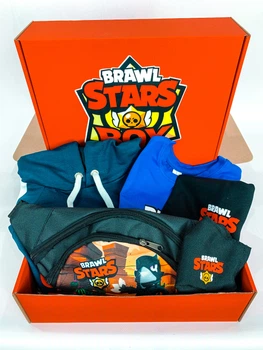 Подарочный набор Marki On Brawl Stars Box "Мега Ящик Style Maxi box" синий 051