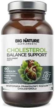 Suplement diety Big Nature Cholesterol Balance Support 90 kapsułek (5905745622805)