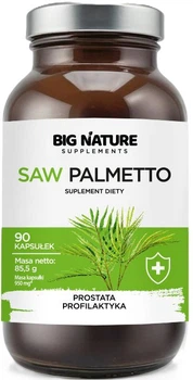 Suplement diety Big Nature Saw Palmetto 90 kapsułek (5905745622768)