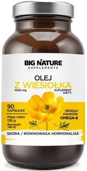 Suplement diety Big Nature Olej z wiesiołka 90 kapsułek (5905745622850)