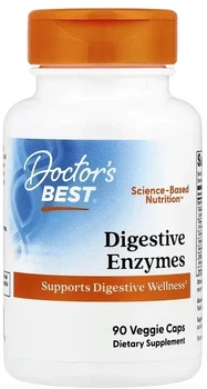 Suplement diety Doctor's Best Digestive Enzymes 90 kapsułek (753950000476)
