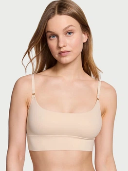 Бюстгальтер без косточек Victoria's Secret 146649089 XL Бежевый (1159851251)