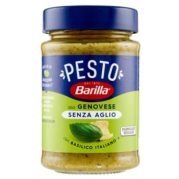 Соус песто Barilla Pesto alla Genovese Senza Aglio з базиліком без чесноку
