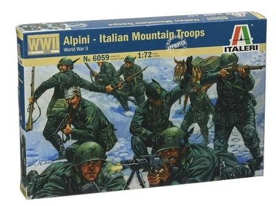 Фігури 1/72 Італійські гірські війська Альпіні Другої світової війни Italeri (I6059)
