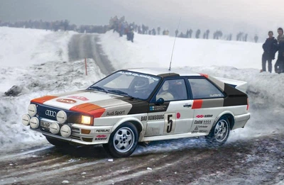 Збірна модель 1:24 автомобіль Audi Quattro Ралі Italeri 3642