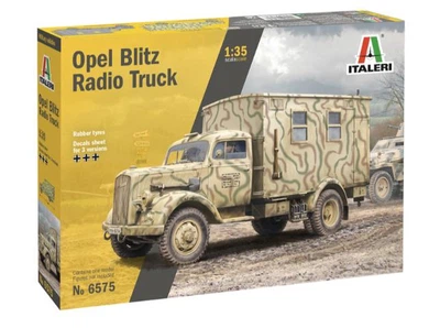 Збірна модель 1:35 військової вантажівки Opel Blitz Radio Truck Italeri 6575