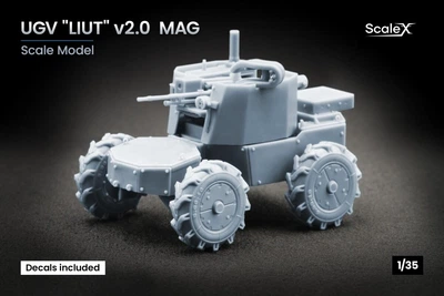 Збірна модель 1/35 Наземний дрон "Лють" MAG v2.0 ScaleX VG 35003