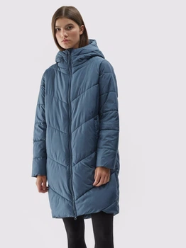 Пуховик зимний женский 4F Down Jacket F235 4FAW23TDJAF235-32S S Синий (5904698478507)
