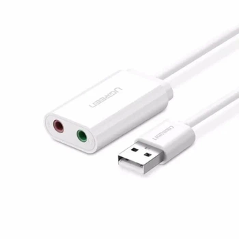 Звуковая плата Ugreen US205 white (30143)