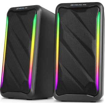Акустическая система REAL-EL S-130 USB Black (EL121100018)