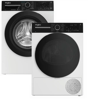 Комплект машин Whirlpool Пральна WAM764WKB + Сушильна WPS8WBSUA