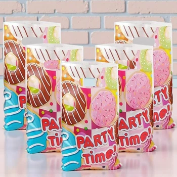 Подарункові пакети дитячі поліетиленові Happy Birthday 16 х 25 см 10 шт (031546)