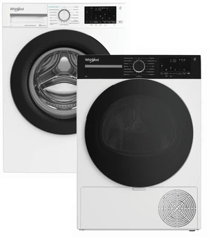Комплект машин Whirlpool Пральна WAM712WBUA + Сушильна WPS8WBSUA