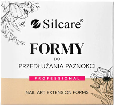 Форми для нарощування нігтів Silcare паперові 70 x 57 мм 100 шт (5902560564648)