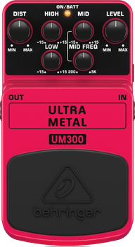 Педаль ефектів Behringer ULTRA METAL UM300 (4033653052276)