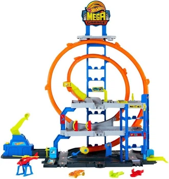Игровой набор Гараж с мега петлей Hot Wheels City Mega Loop Garage (JLC05)