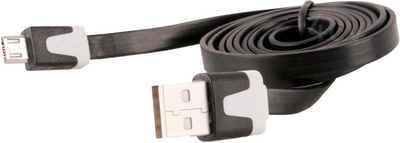 Кабель SmartGPS microUSB - USB-A 1m Black (5905279820654)