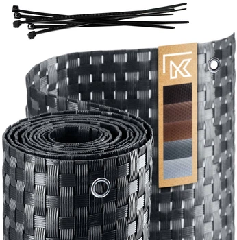 Osłona balkonowa Kadax Skei 1x7 m Antracyt (K994)