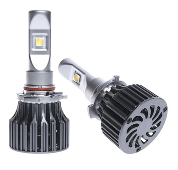 Штатні LED лампи HB4 (9006) світлодіодні AMS EXTREME POWER-F 45W 3000K 12V CANBUS жовте світло