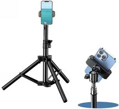Штатив RTAKO ZJ-ZB01 0.66м Matte Finish Carbon Steel Tripod Black (6930539528246)